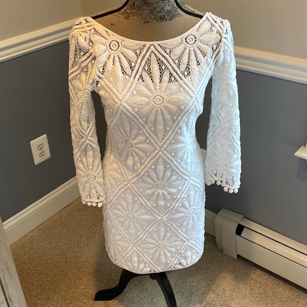 Lilly Pulitzer Topanga Lace Delray Diamond Dress